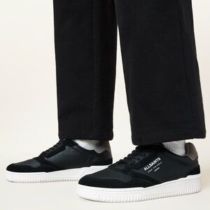 ALL SAINTS REGAN LOW TOP SNEAKERS SIZE 12